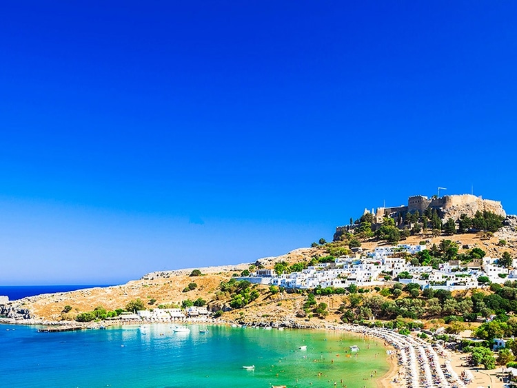 Flights to Thessaloniki, Heraklion, Mykonos, Rhodes, Kos