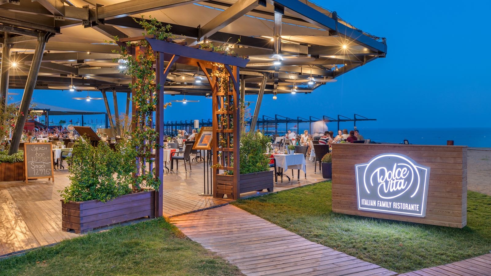 კვება - Dolce Vita Family A la carte